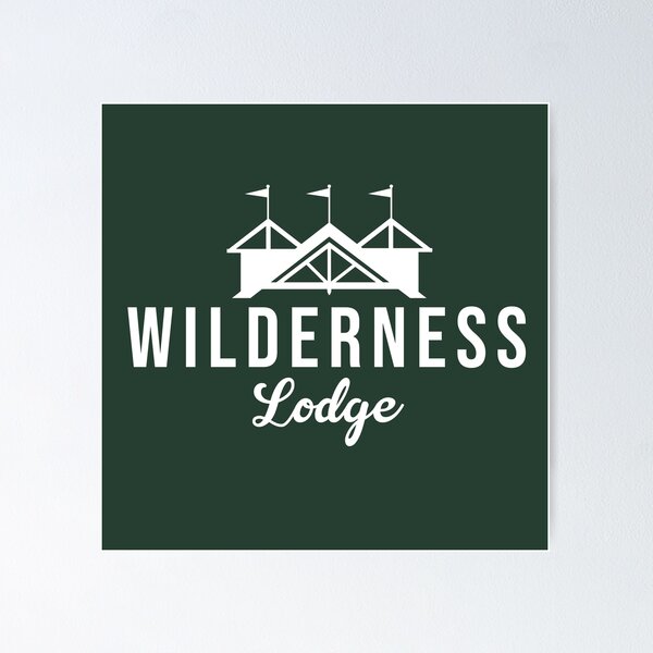 WILDERNESS LODGE : Vintage Hunting and Fishing Sign Print Pin for Sale by  posterbobs