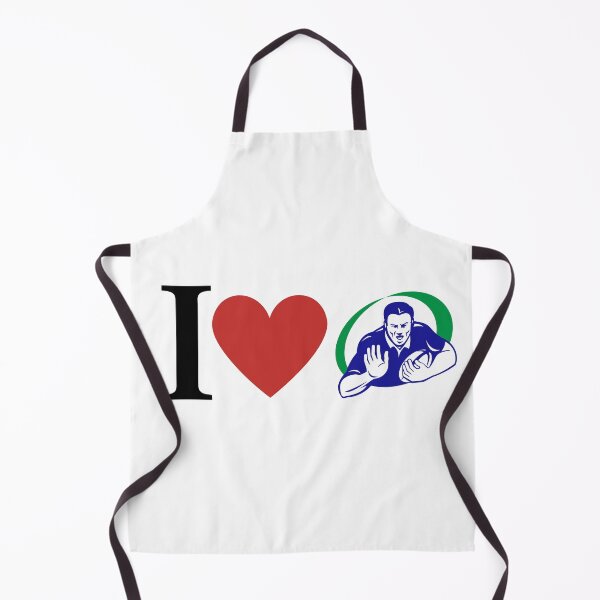 Item preview, I Love Rugby designed and sold by freedom4life.