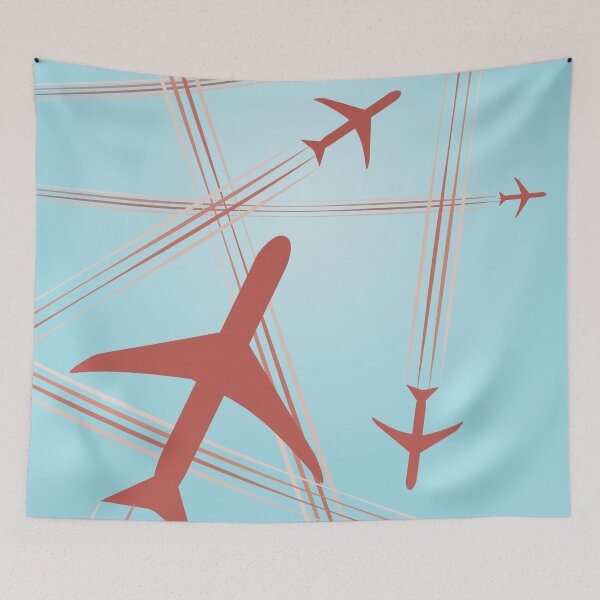 Item preview, Airplaines in the sky designed and sold by designnerd.