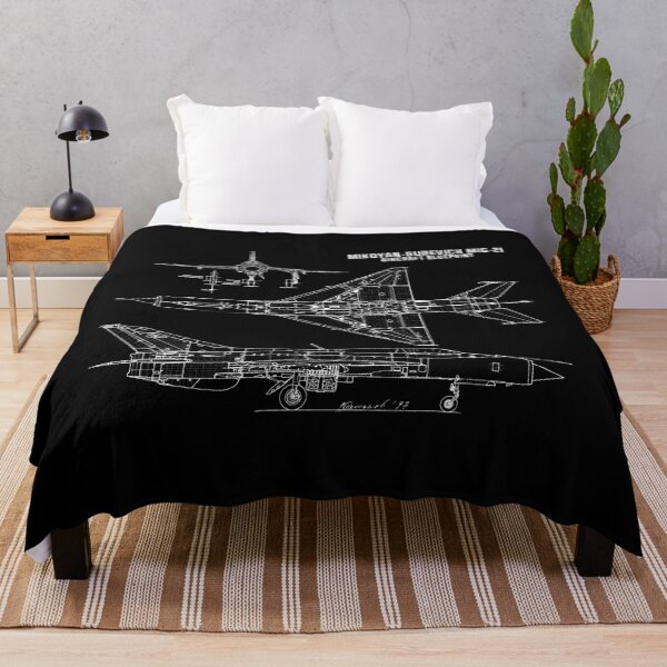 Item preview, Mikoyan Gurevich MiG21 Aircraft Blueprint designed and sold by PodiShawna.
