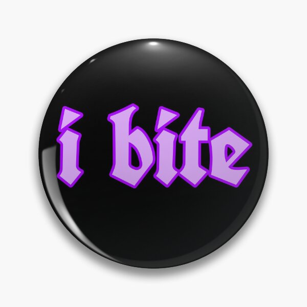 Item preview, I Bite (purple) designed and sold by PeachMillk.