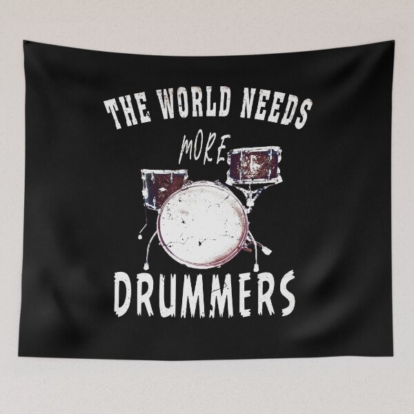 Item preview, The world needs more drummers  designed and sold by Amirebdesign.
