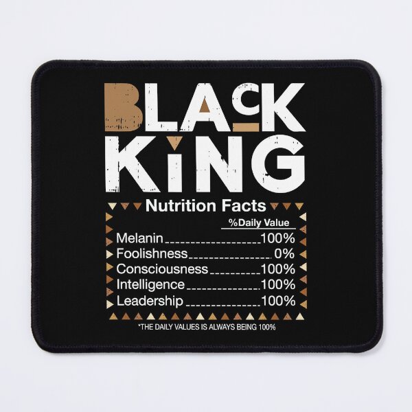 Item preview, Juneteenth Black King Nutrition Facts 1865 African American designed and sold by ollalla.