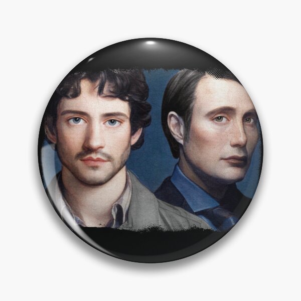 Item preview, Hannigram Hannibal and Will Graham Renaissance Canvas Texture designed and sold by orionlodubyal.