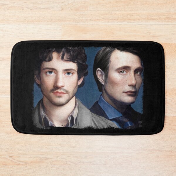Item preview, Hannigram Hannibal and Will Graham Renaissance Canvas Texture designed and sold by orionlodubyal.
