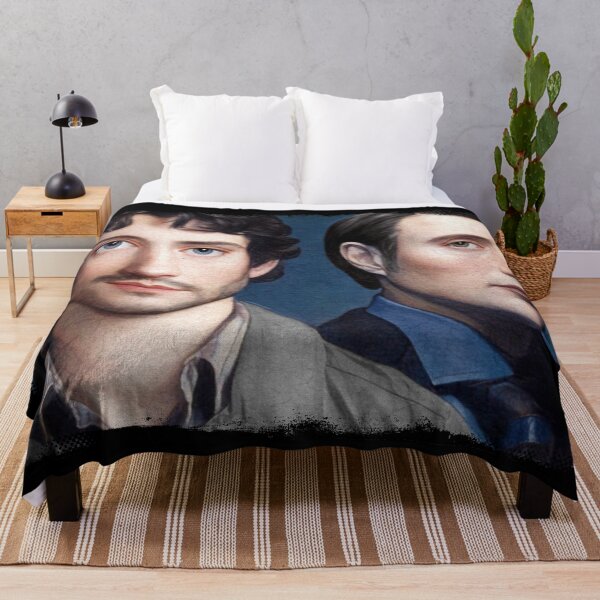 Item preview, Hannigram Hannibal and Will Graham Renaissance Canvas Texture designed and sold by orionlodubyal.