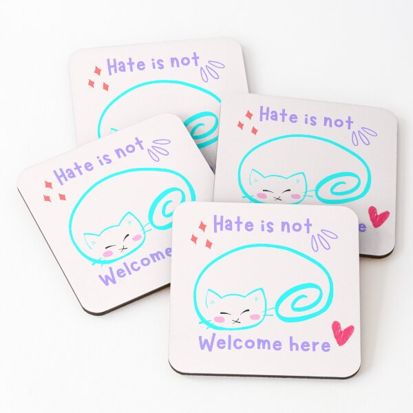 Item preview, Hate is not welcome here designed and sold by EMIPRINCESS.