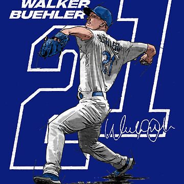  Walker Buehler Baseball Wall Art Posters Canvas Wall