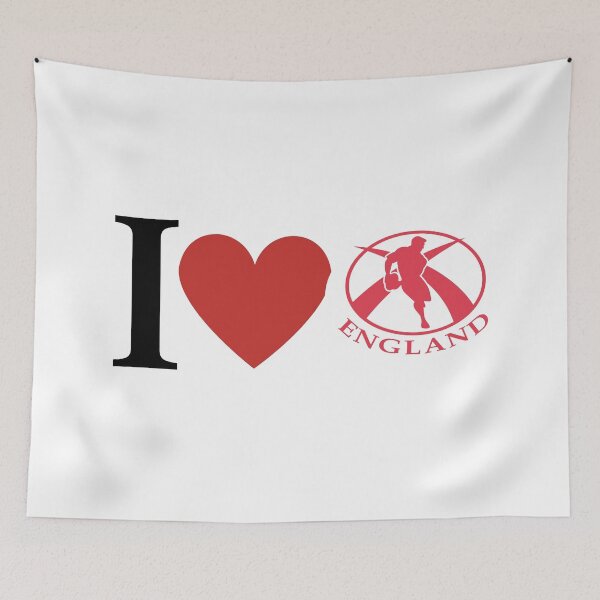 Item preview,  I Love England Rugby  designed and sold by freedom4life.