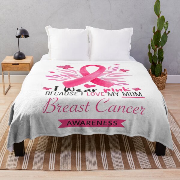 Item preview, I Wear Pink For My Mom, Breast Cancer Support, Breast Cancer Awareness Month, I Wear Pink Because I Love My Mom designed and sold by PRINTED ..
