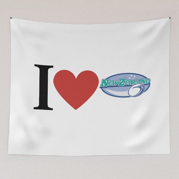 Item preview, I Love New Zealand Rugby designed and sold by freedom4life.