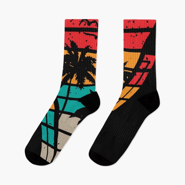 Item preview, Summer Time Beach Sunset Retro Vintage Design For Summer Season And Sea Lovers designed and sold by RNDR.