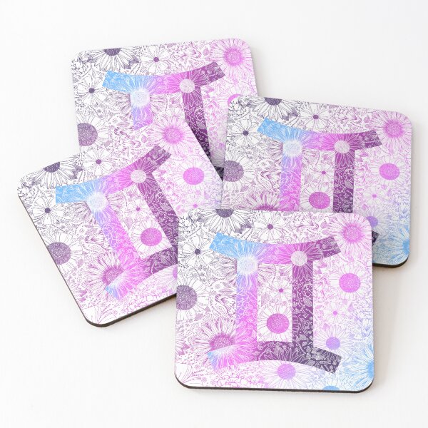 Item preview, Gemini Zodiac Artwork Floral designed and sold by hofdraws.