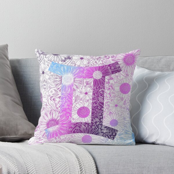 Item preview, Gemini Zodiac Artwork Floral designed and sold by hofdraws.