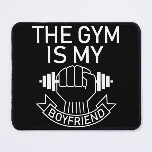 Item preview, The Gym Is My Boyfriend Essential T-Shirt designed and sold by verarheaf9.