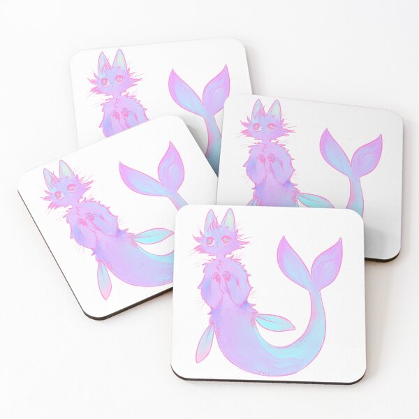 Item preview, blue pink mercat designed and sold by snowysaur.