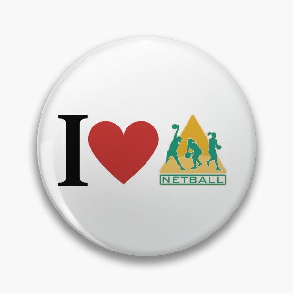 Item preview, I love netball designed and sold by freedom4life.