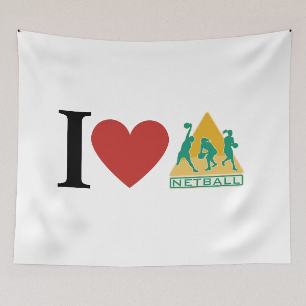 Item preview, I love netball designed and sold by freedom4life.