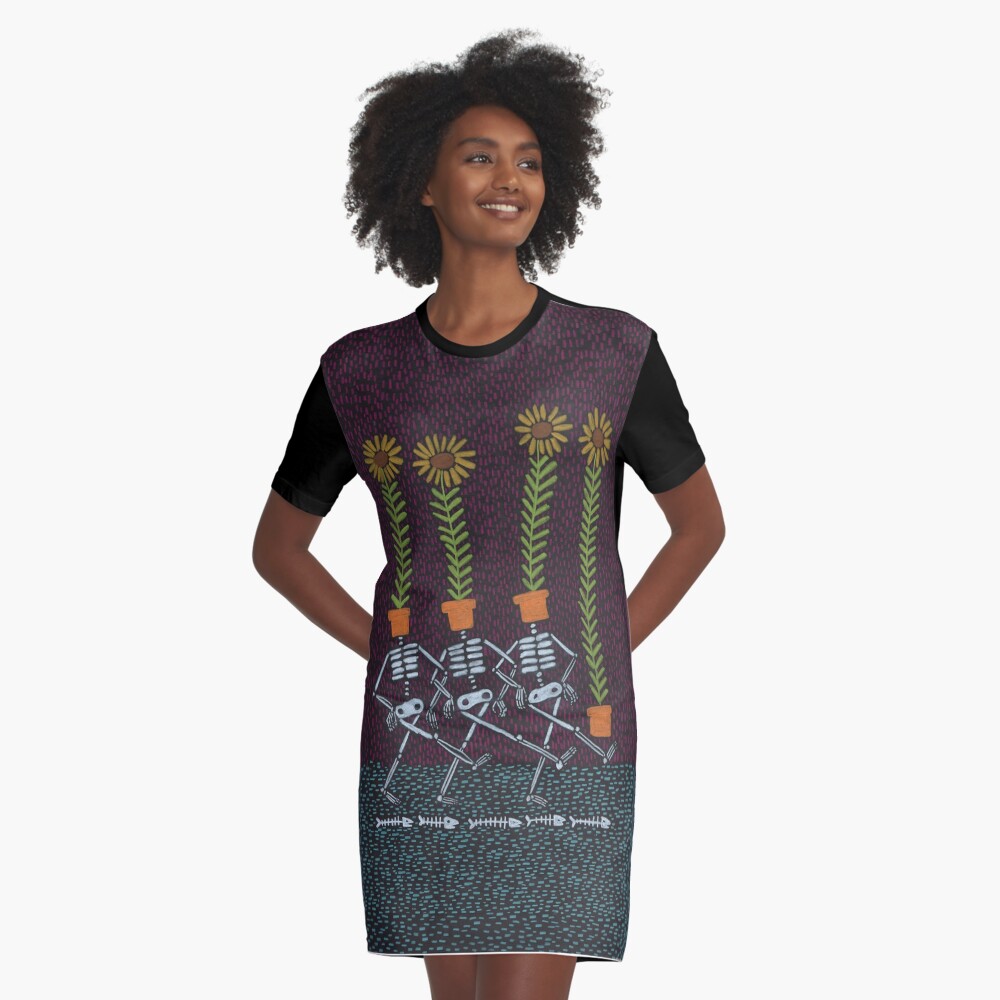 Item preview, Graphic T-Shirt Dress designed and sold by emilyryan.