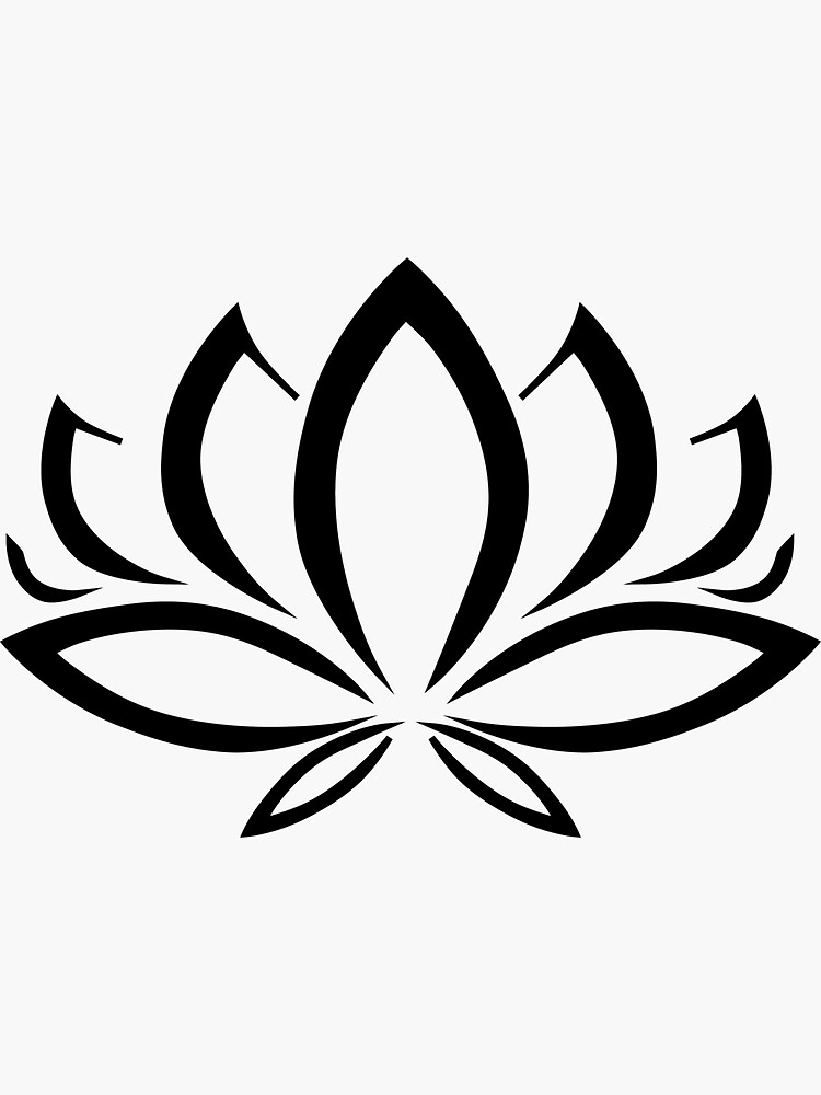 "Lotus Flower" Sticker for Sale by AMARDesigns Redbubble