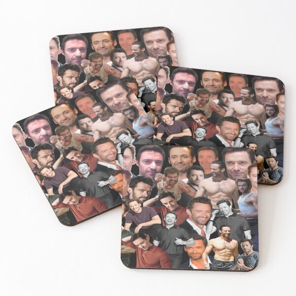 Item preview, hugh jackman photo collage designed and sold by T-shirtakStore.