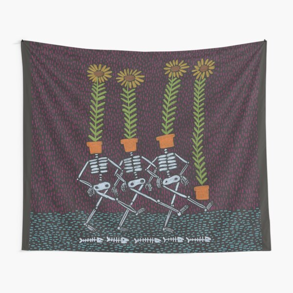 Item preview, Sunflower Skeletons designed and sold by emilyryan.