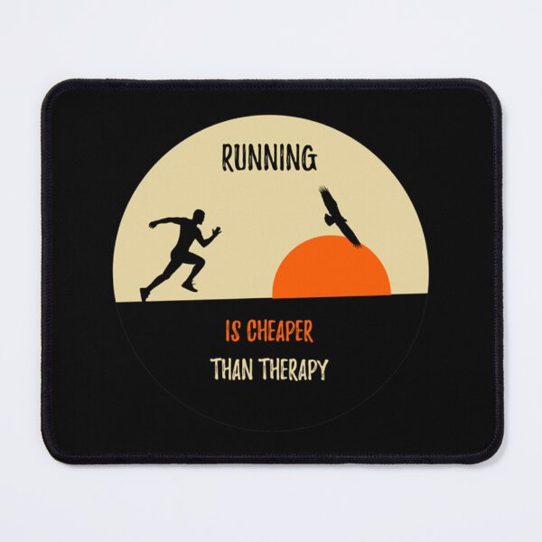 Item preview, Running Is Cheaper Than Therapy Classic T-Shirt designed and sold by joannonapk6.