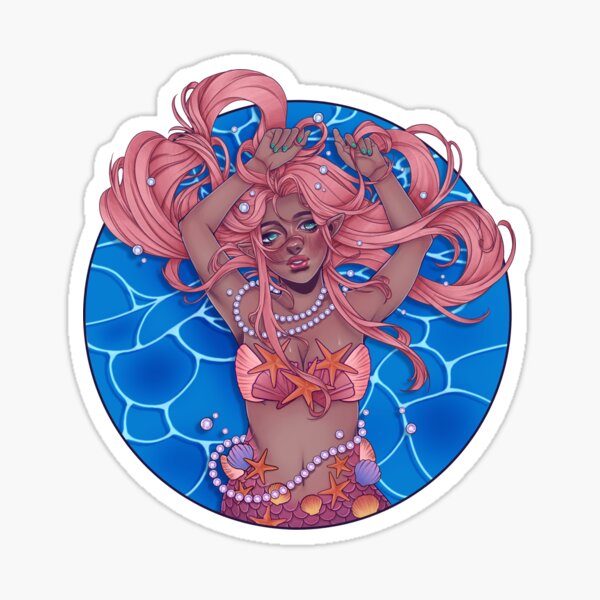 Pearls & Seashells Sticker