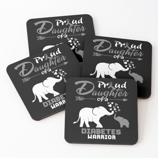 Item preview, Proud Daughter Of A Diabetes Warrior  designed and sold by Hatjar.