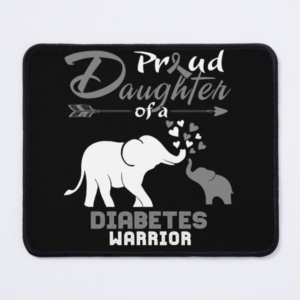Item preview, Proud Daughter Of A Diabetes Warrior  designed and sold by Hatjar.