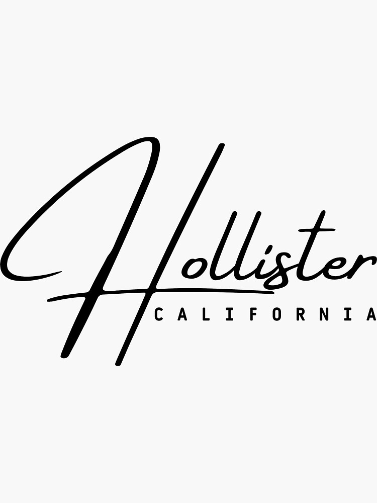 Hollister Font and Hollister Logo