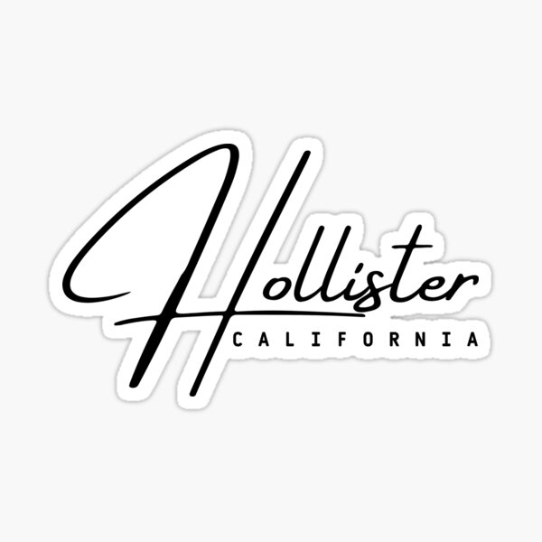 Black with pastel logo 'Hollister' Leggings