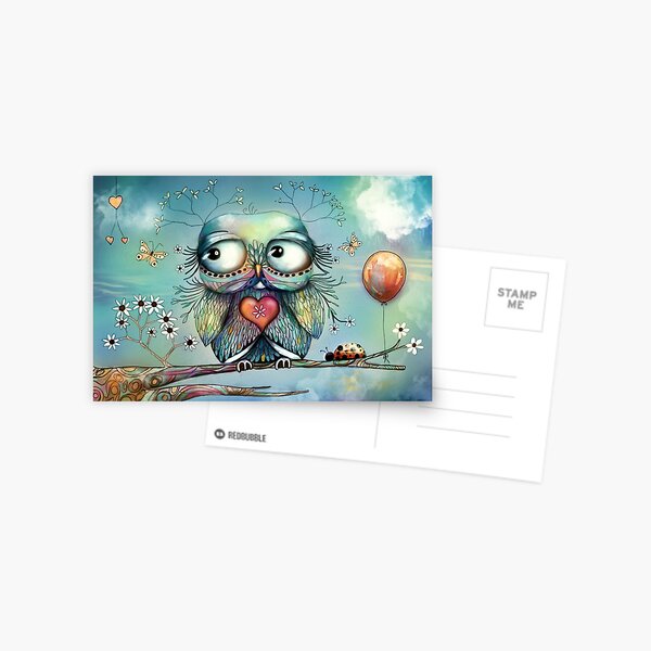 little wood owl Postcard