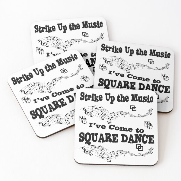 Item preview, Strike Up BLK designed and sold by Square Dancing Gifts & Merchandise.