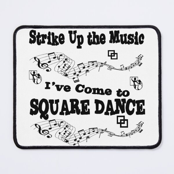 Item preview, Strike Up BLK designed and sold by Square Dancing Gifts & Merchandise.