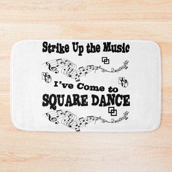Item preview, Strike Up BLK designed and sold by Square Dancing Gifts & Merchandise.