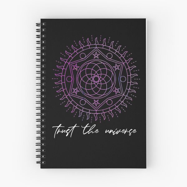 Item preview, TRUST THE UNIVERSE ESOTERIC SPIRITUAL ALCHEMY MANDALA ART designed and sold by sobriowslen.