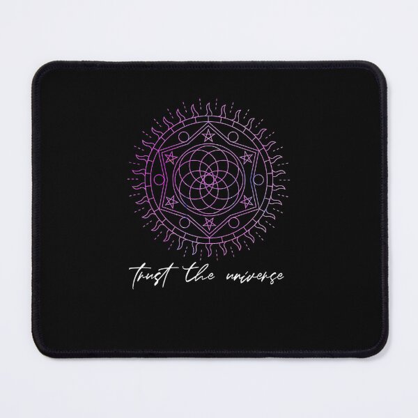 Item preview, TRUST THE UNIVERSE ESOTERIC SPIRITUAL ALCHEMY MANDALA ART designed and sold by sobriowslen.