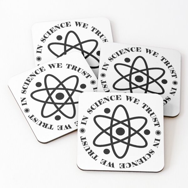 Item preview, In Science We Trust Black designed and sold by ShinsenMerch.
