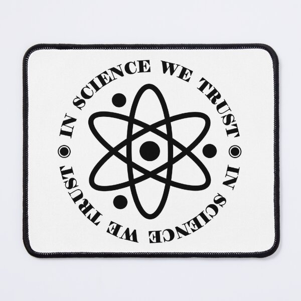 Item preview, In Science We Trust Black designed and sold by ShinsenMerch.