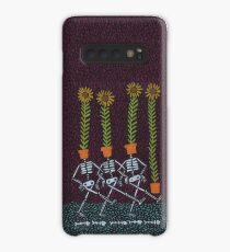 Sunflower Skeletons Case/Skin for Samsung Galaxy