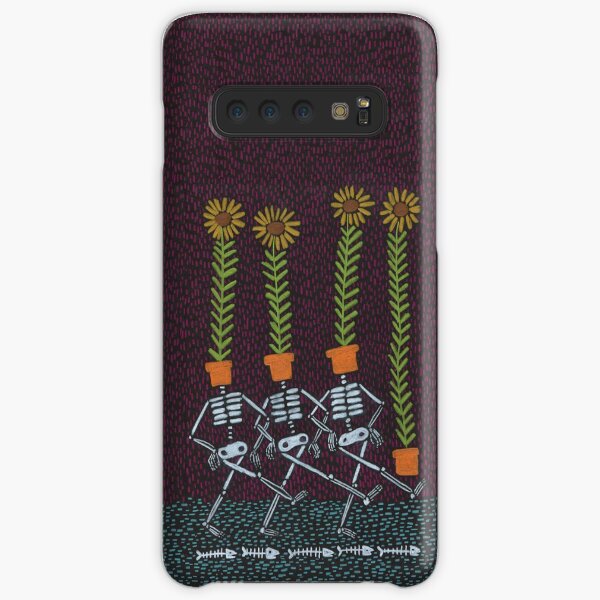 Sunflower Skeletons Samsung Galaxy Snap Case