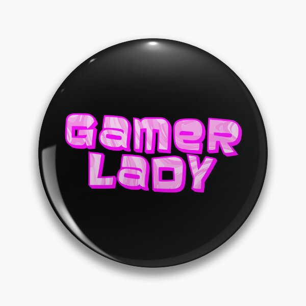 Artikelvorschau, Glamorous Pink "Gamer Lady" Textdesign entworfen und verkauft von BunchOfWords.