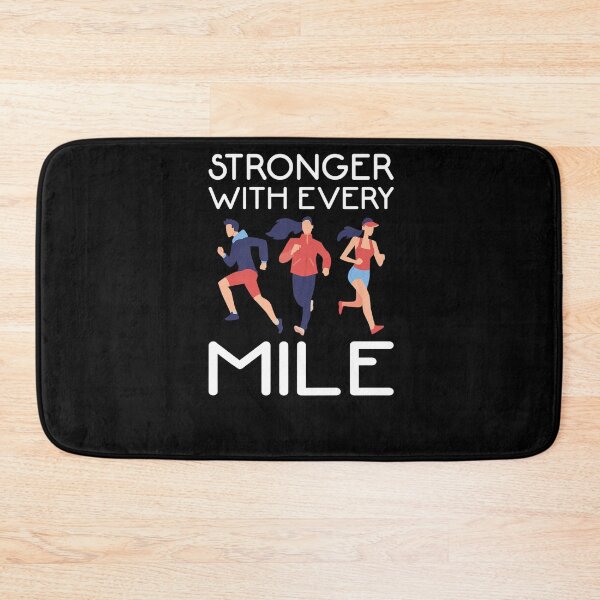 Item preview, RUNNING STRONGER WITH EVERY MILE JOGGER EXERCISE designed and sold by sobriowslen.