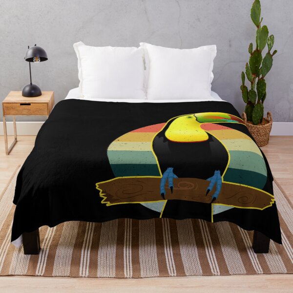 Item preview, Retro Toucan Vintage Distressed Style designed and sold by Mercheesy.