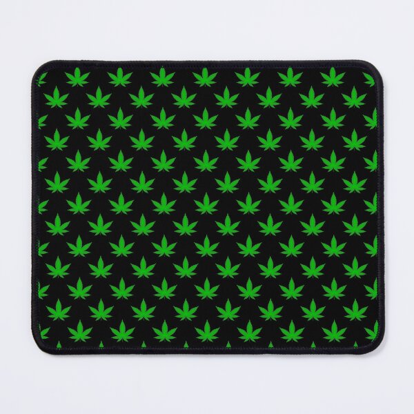 Item preview, Weed Leaf Pattern (black baground) designed and sold by Pendy777.
