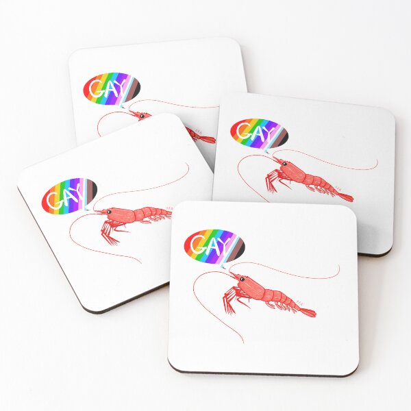 Item preview, Say Gay (shrimp says gay) designed and sold by Olivia V. Ambrogio.