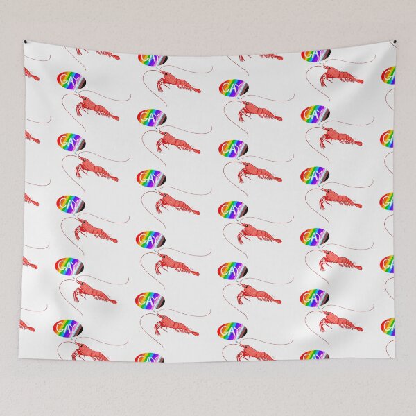 Item preview, Say Gay (shrimp says gay) designed and sold by Olivia V. Ambrogio.