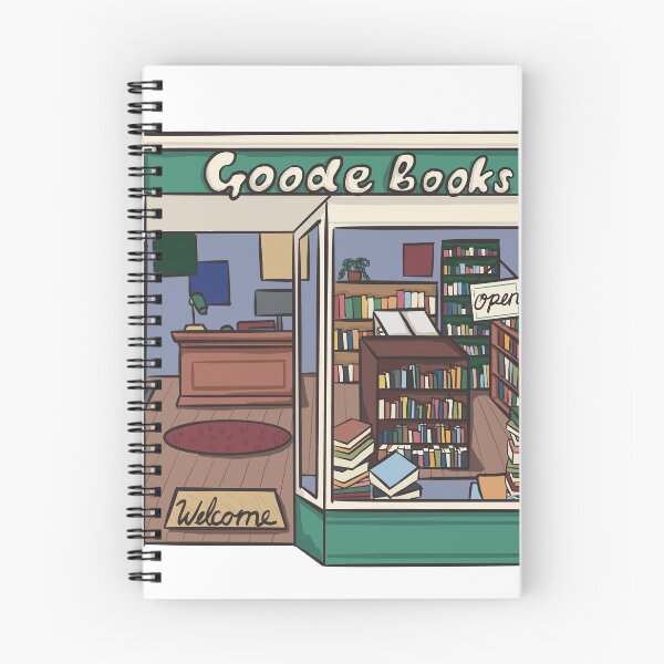 Item preview, Goode Books Bookstore designed and sold by Danielle Seay.