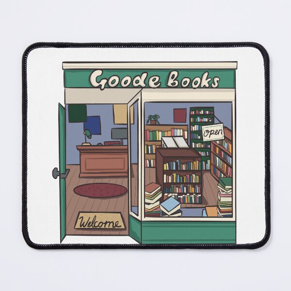 Item preview, Goode Books Bookstore designed and sold by Danielle Seay.